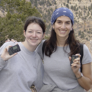 Maria and Insulin Pump friend at Grand Canyon